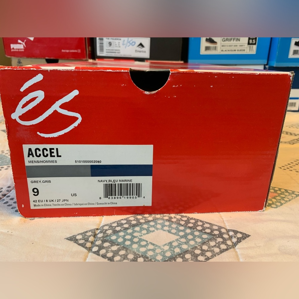 és - Accel skate shoe - 1995 Original Release unDeadstock - Picture 8 of 9